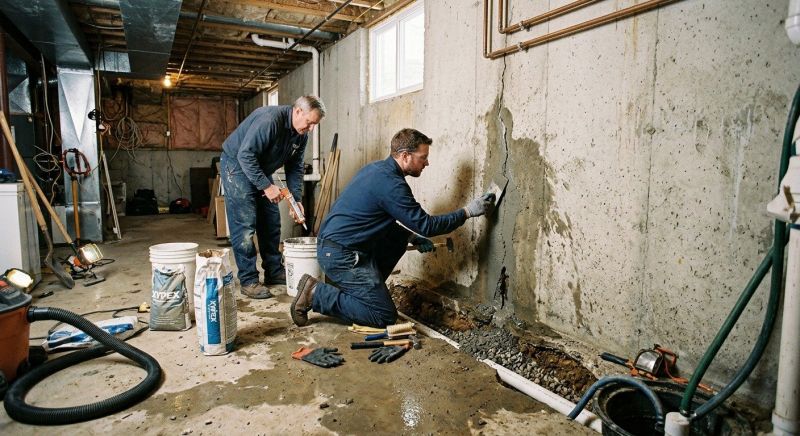 Basement Seepage Repair in Fort Collins, CO