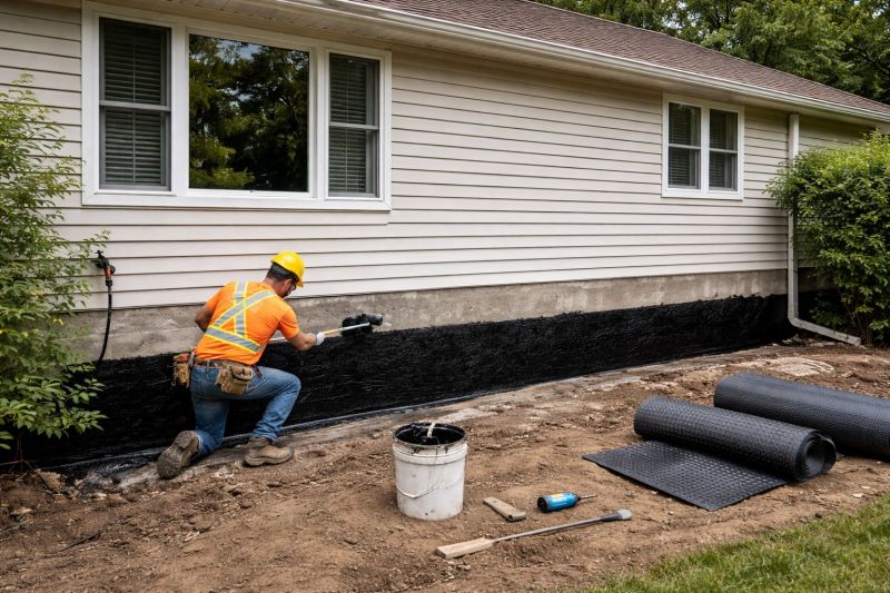 Brick Foundation Sealing in Fredericksburg, VA