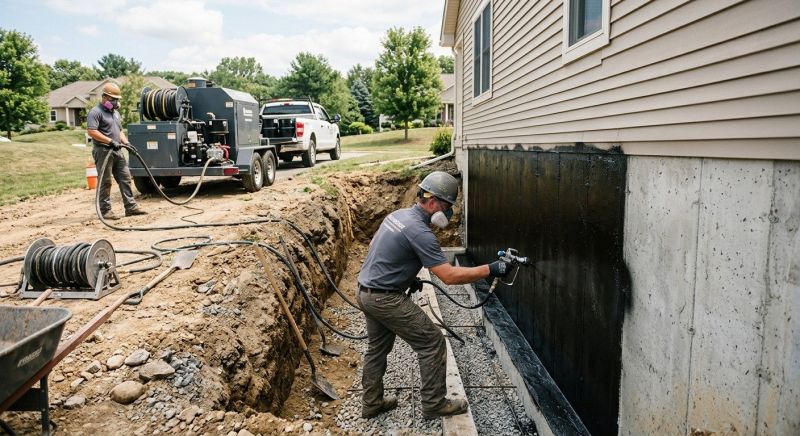 Brick Foundation Sealing in Fort Wayne, IN