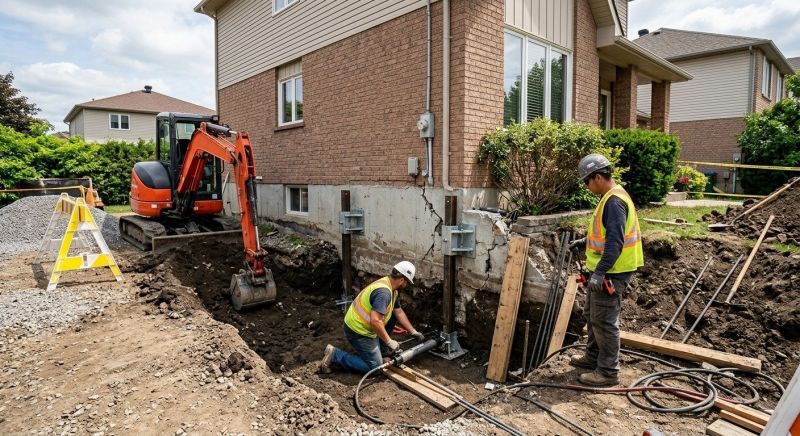 Exterior Foundation Repair in Greenville, SC