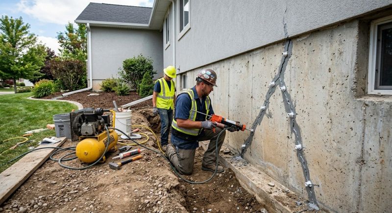 Foundation Crack Sealing in Tampa, FL