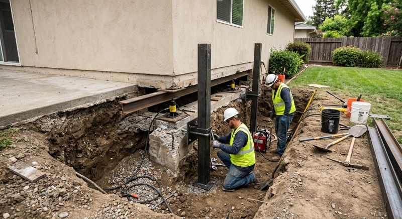 Foundation Pier Repair in Columbus, OH
