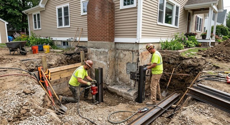 House Foundation Repair in Greenville, SC