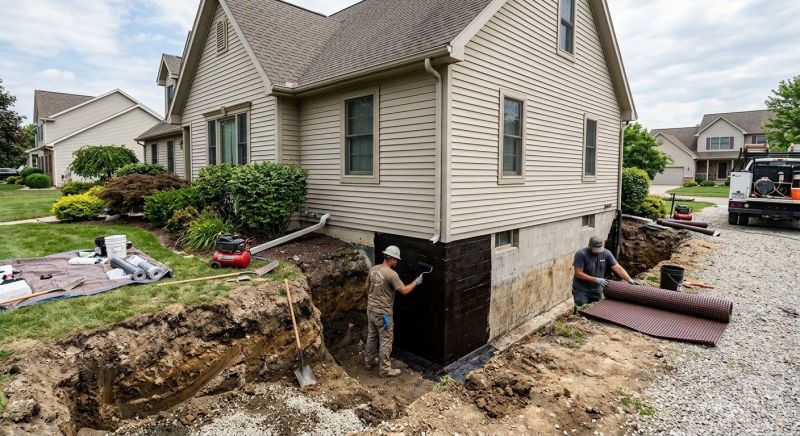 Residential Waterproofing in Fredericksburg, VA