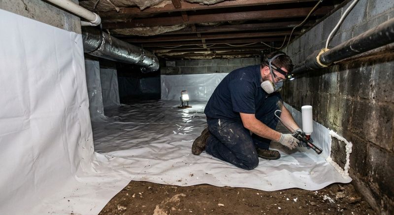 Vapor Barrier Installation in Greenville, SC