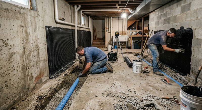Wet Basement Repair in Sarasota, FL